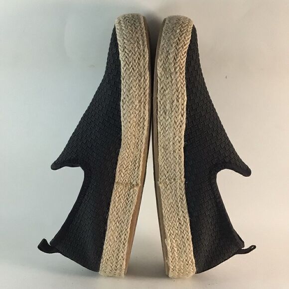 Enjoiya Journey womens espadrilles slip on shoes black size EU 41 US 11 - Picture 6 of 8